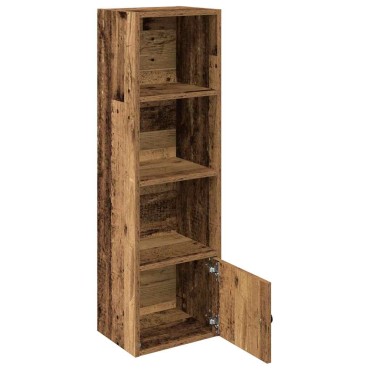 vidaXL Βιβλιοθήκη Όψη Παλαιού Ξύλου 31x24x102cm Επεξεργασμένο Ξύλο 1 τεμ.