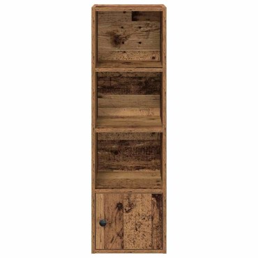 vidaXL Βιβλιοθήκη Όψη Παλαιού Ξύλου 31x24x102cm Επεξεργασμένο Ξύλο 1 τεμ.