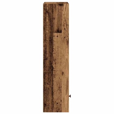 vidaXL Βιβλιοθήκη Όψη Παλαιού Ξύλου 31x24x102cm Επεξεργασμένο Ξύλο 1 τεμ.
