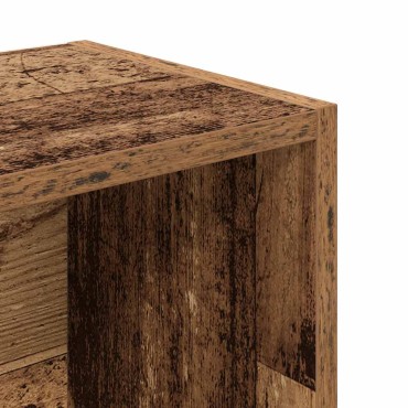 vidaXL Βιβλιοθήκη Όψη Παλαιού Ξύλου 31x24x102cm Επεξεργασμένο Ξύλο 1 τεμ.