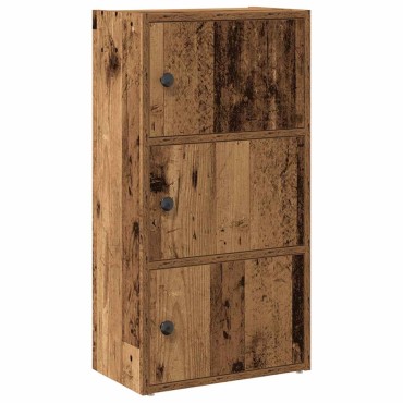vidaXL Βιβλιοθήκη Όψη Παλαιού Ξύλου 40x24x77cm Επεξεργασμένο Ξύλο 1 τεμ.