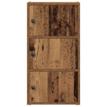 vidaXL Βιβλιοθήκη Όψη Παλαιού Ξύλου 40x24x77cm Επεξεργασμένο Ξύλο 1 τεμ.