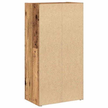 vidaXL Βιβλιοθήκη Όψη Παλαιού Ξύλου 40x24x77cm Επεξεργασμένο Ξύλο 1 τεμ.