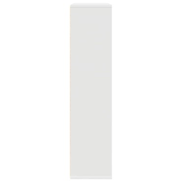 vidaXL Βιβλιοθήκη Λευκή 89x24x101,5cm από Επεξεργασμένο Ξύλο 1 τεμ.