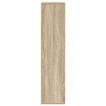 vidaXL Βιβλιοθήκη Sonoma Δρυς 89x24x101,5cm από Επεξεργασμένο Ξύλο 1 τεμ.