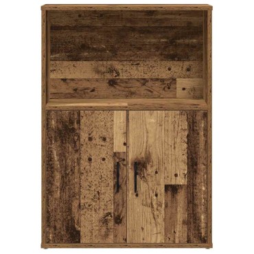 vidaXL Βιβλιοθήκη Όψη Παλαιού Ξύλου 60x24x85cm Επεξεργασμένο Ξύλο 1 τεμ.
