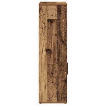 vidaXL Βιβλιοθήκη Όψη Παλαιού Ξύλου 60x24x85cm Επεξεργασμένο Ξύλο 1 τεμ.