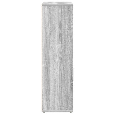 vidaXL Βιβλιοθήκη Γκρι Sonoma 60x24x85cm από Επεξεργασμένο Ξύλο 1 τεμ.