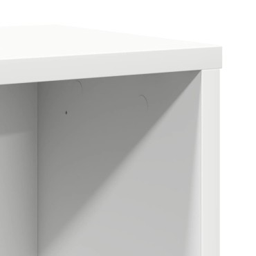 vidaXL Βιβλιοθήκη Λευκή 60x24x85cm από Επεξεργασμένο Ξύλο 1 τεμ.