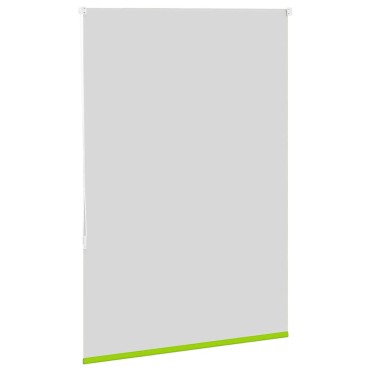 vidaXL Ρολέρ Μπλακάουτ φύλλα πράσινα 110x150 cm Πλάτος υφάσματος