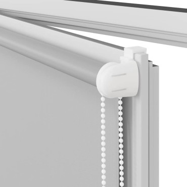 vidaXL Ρολέρ Μπλακάουτ ανοιχτό γκρι 110x150 cm Πλάτος υφάσματος