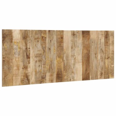 vidaXL κεφαλάρι μασίφ ακατέργαστο ξύλο Mango 200x1,5x80cm