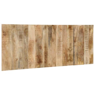 vidaXL κεφαλάρι μασίφ ακατέργαστο ξύλο Mango 200x1,5x80cm