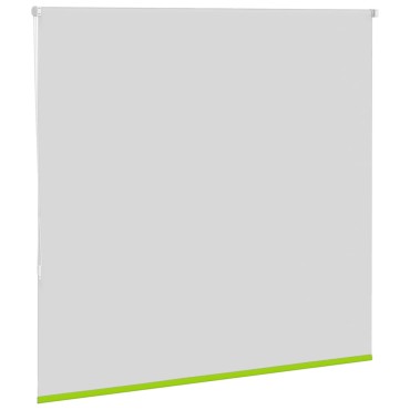 vidaXL Roller Blind Blackout φύλλα πράσινα 160x150 cm Πλάτος υφάσματος