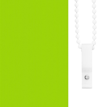 vidaXL Roller Blind Blackout φύλλα πράσινα 140x150 cm Πλάτος υφάσματος