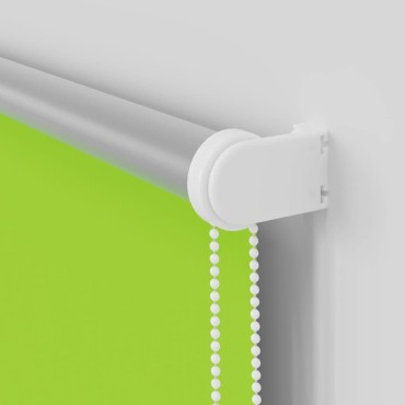 vidaXL Roller Blind Blackout φύλλα πράσινα 165x230 cm Πλάτος υφάσματος