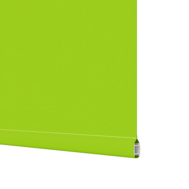 vidaXL Roller Blind Blackout φύλλα πράσινα 165x230 cm Πλάτος υφάσματος