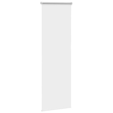 vidaXL Ρολέρ Μπλακάουτ Λευκό 55x150 εκ. Πλάτος υφάσματος 50,7 εκ.