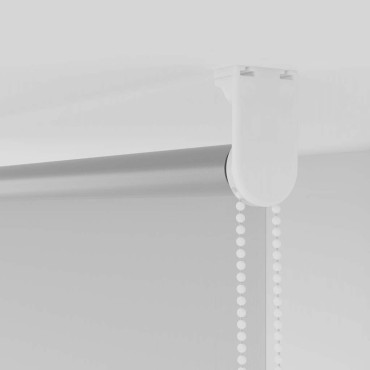 vidaXL Ρολέρ Μπλακάουτ ανοιχτό γκρι 120x130 cm Πλάτος υφάσματος