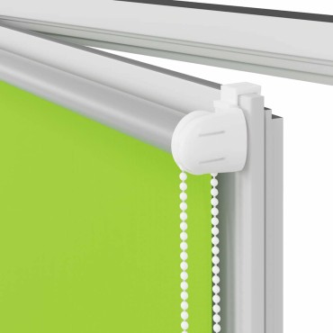 vidaXL Ρολέρ Μπλακάουτ φύλλα πράσινα 70x150 cm Πλάτος υφάσματος 65,7cm