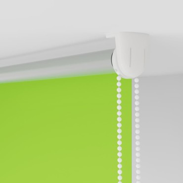 vidaXL Ρολέρ Μπλακάουτ φύλλα πράσινα 70x150 cm Πλάτος υφάσματος 65,7cm
