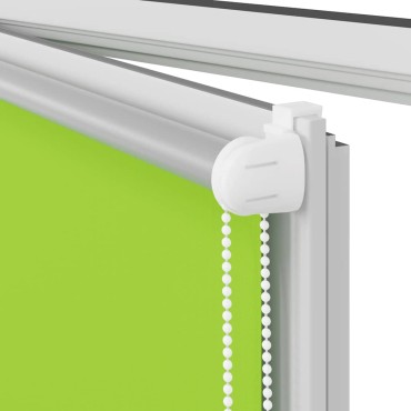 vidaXL Ρολέρ Μπλακάουτ φύλλα πράσινα 105x150 cm Πλάτος υφάσματος