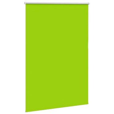vidaXL Ρολέρ Μπλακάουτ φύλλα πράσινα 105x150 cm Πλάτος υφάσματος