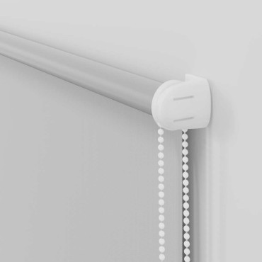 vidaXL Roller Blind Blackout ανοιχτό γκρι 40x150 cm Πλάτος υφάσματος