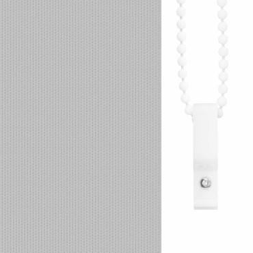 vidaXL Roller Blind Blackout ανοιχτό γκρι 40x150 cm Πλάτος υφάσματος