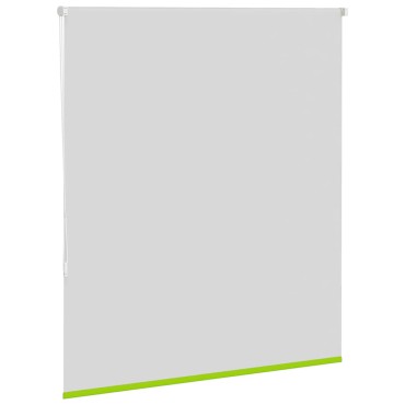 vidaXL Roller Blind Blackout φύλλα πράσινα 135x150 cm Πλάτος υφάσματος