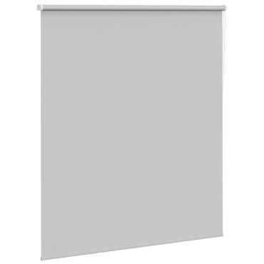 vidaXL Roller Blind Blackout ανοιχτό γκρι 135x150 cm Πλάτος υφάσματος
