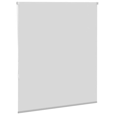 vidaXL Roller Blind Blackout ανοιχτό γκρι 135x150 cm Πλάτος υφάσματος