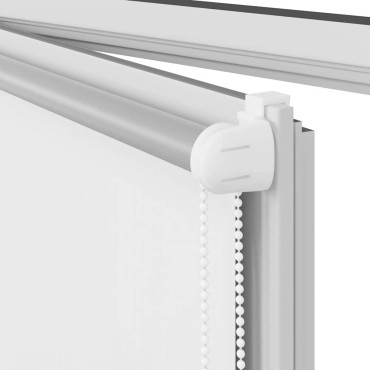 vidaXL Ρολέρ Μπλακάουτ Λευκό 60x150 εκ. Πλάτος υφάσματος 55,7 εκ.