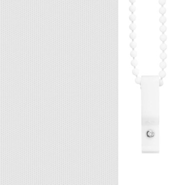 vidaXL Ρολέρ Μπλακάουτ Λευκό 60x150 εκ. Πλάτος υφάσματος 55,7 εκ.