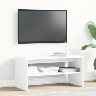 vidaXL Έπιπλο Τηλεόρασης Λευκό 80x40x40cm από Μοριοσανίδα