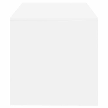 vidaXL Έπιπλο Τηλεόρασης Λευκό 80x40x40cm από Μοριοσανίδα