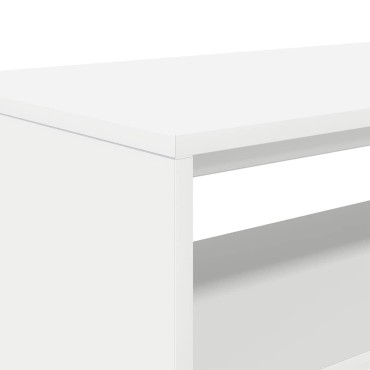 vidaXL Έπιπλο Τηλεόρασης Λευκό 80x40x40cm από Μοριοσανίδα