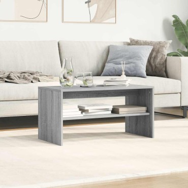 vidaXL Έπιπλο Τηλεόρασης Sonoma Γκρι 80x40x40cm Επεξεργασμένο Ξύλο