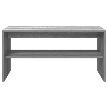 vidaXL Έπιπλο Τηλεόρασης Sonoma Γκρι 80x40x40cm Επεξεργασμένο Ξύλο