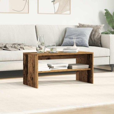 vidaXL Έπιπλο Τηλεόρασης Παλιό Ξύλο 80x40x40cm από Μοριοσανίδα