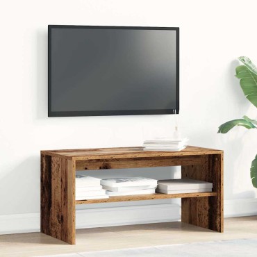 vidaXL Έπιπλο Τηλεόρασης Παλιό Ξύλο 80x40x40cm από Μοριοσανίδα