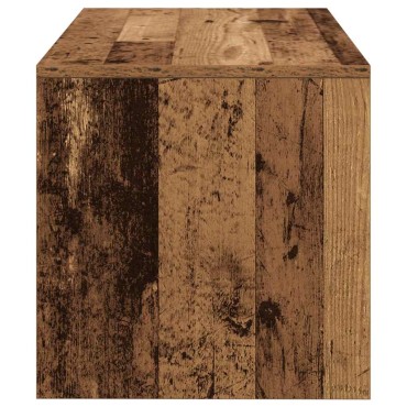 vidaXL Έπιπλο Τηλεόρασης Παλιό Ξύλο 80x40x40cm από Μοριοσανίδα