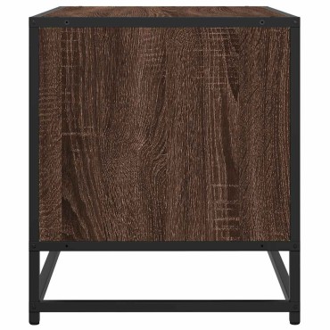 vidaXL Ντουλάπι τηλεόρασης καφέ δρυς 270x40x46cm Κατασκευασμένο ξύλο