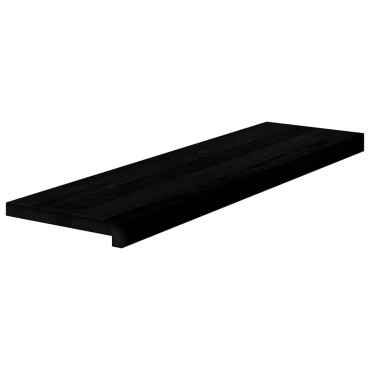 vidaXL Πέλματα Σκάλας 16 τμχ Σκούρο καφέ 90x30x2 cm Στερεό ξύλο δρυός