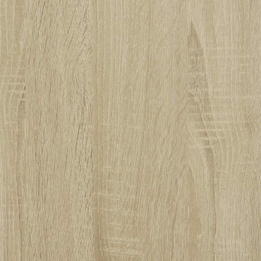 vidaXL Βιβλιοθήκη Sonoma Oak 80,5x35x170,5cm Ξύλινη κατασκευή 1 τεμ.