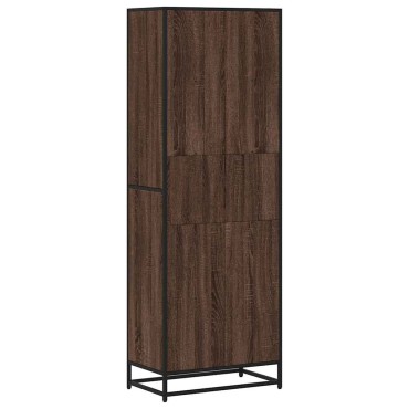 vidaXL Βιβλιοθήκη καφέ δρυς 60x35x170,5cm Κατασκευασμένο ξύλο 1 τεμ.