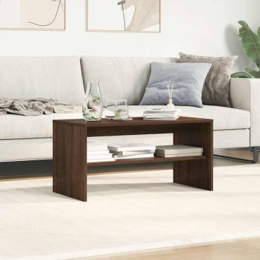 vidaXL Έπιπλο Τηλεόρασης Καφέ Δρυς 80x40x40cm Επεξεργασμένο Ξύλο