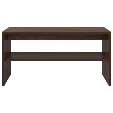 vidaXL Έπιπλο Τηλεόρασης Καφέ Δρυς 80x40x40cm Επεξεργασμένο Ξύλο