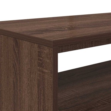 vidaXL Έπιπλο Τηλεόρασης Καφέ Δρυς 80x40x40cm Επεξεργασμένο Ξύλο