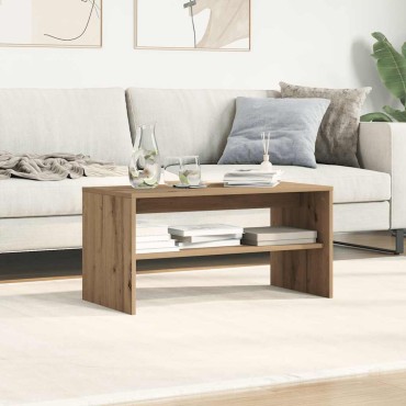 vidaXL Έπιπλο Τηλεόρασης Αρτισιανή Δρυς 80x40x40cm Επεξ. Ξύλο